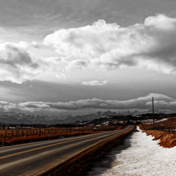 Fotografia intitulada "Alberta" por Daniel Gaudin, Obras de arte originais