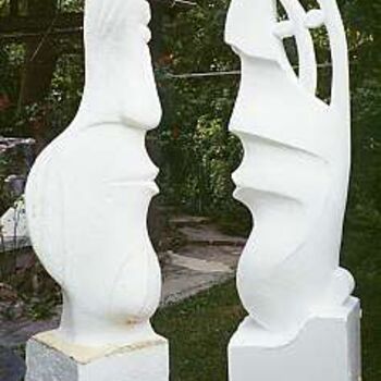 Rzeźba zatytułowany „Porte du millénaire” autorstwa Daniel Lambert, Oryginalna praca, Plastik
