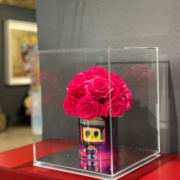 Escultura titulada "Robot Chanel" por Daniel Lapp, Obra de arte original, Acrílico