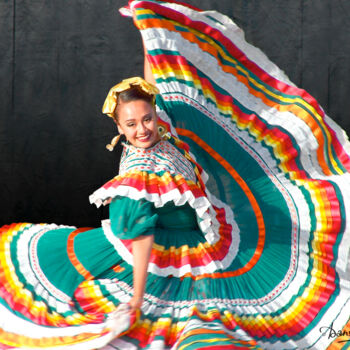 Fotografie mit dem Titel "Danza mexicana" von Daniel Le Page (Dan Ar Pach), Original-Kunstwerk