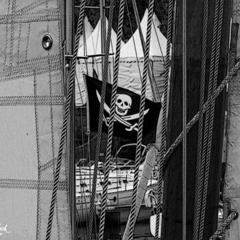 Digital Arts titled "Pirate à bâbord" by Daniel Le Page (Dan Ar Pach), Original Artwork