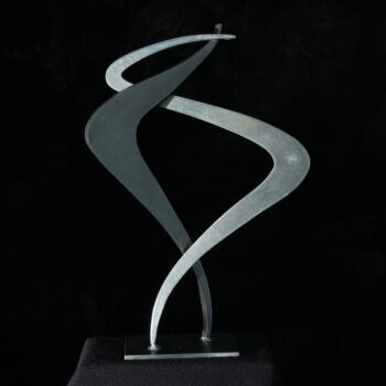 雕塑 标题为“Tourbillon” 由Daniel Perreu, 原创艺术品, 金属