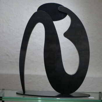 Скульптура под названием "Tourments" - Daniel Perreu, Подлинное произведение искусства, Металлы