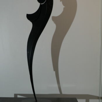 Sculpture intitulée "Panache 60" par Daniel Perreu, Œuvre d'art originale, Métaux