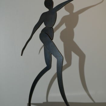 Escultura titulada "Grâce 60" por Daniel Perreu, Obra de arte original, Metales