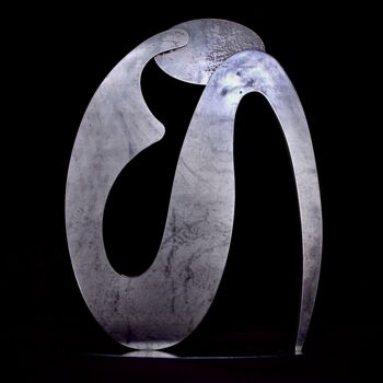 Sculpture intitulée "Tourments" par Daniel Perreu, Œuvre d'art originale, Acier inoxydable
