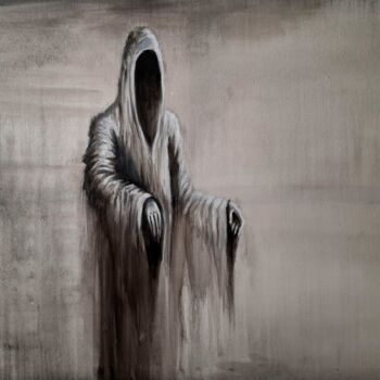 Painting titled "Phantom" by Daniel Polyakov, Original Artwork, Acrylic