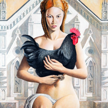 Malerei mit dem Titel "Vanitate" von Daniel Porada, Original-Kunstwerk, Acryl