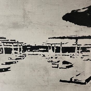Картина под названием "Strand Makadi Bay" - Daniel Pultorak, Подлинное произведение искусства, Масло Установлен на Деревянна…