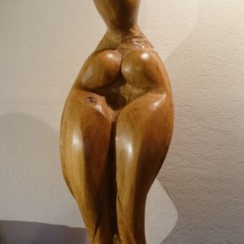 Sculpture titled "Union sarcé" by Daniel Sachtleben, Original Artwork, Wood