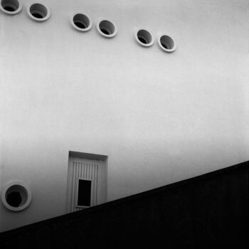 Photographie intitulée "La Porte secrète" par Daniel Sohier, Œuvre d'art originale, Photographie argentique Monté sur Alumin…