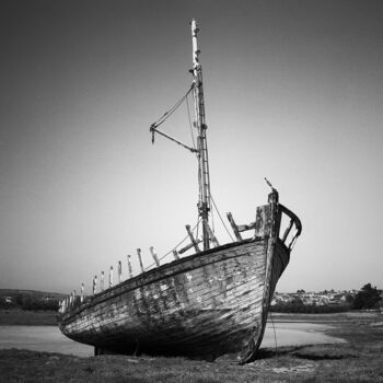 Photographie intitulée "Solitude" par Daniel Sohier, Œuvre d'art originale, Photographie argentique Monté sur Aluminium