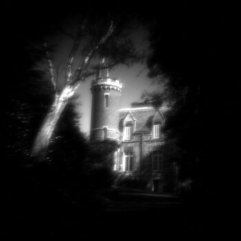 Photography titled "Le Château" by Daniel Sohier, Original Artwork, Analog photography Mounted on Aluminium