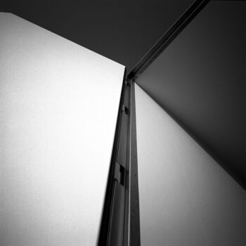 Fotografía titulada "Carrosserie 3" por Daniel Sohier, Obra de arte original, Fotografía analógica Montado en Aluminio