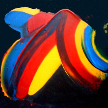Peinture intitulée "NON IDENTIFIE" par Daniel Toublanc, Œuvre d'art originale, Huile
