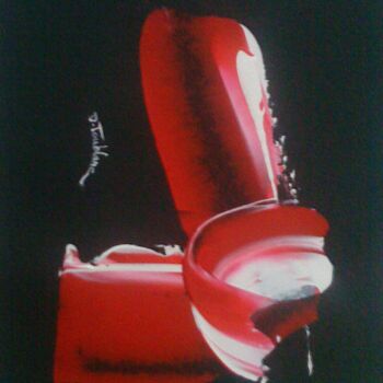 Peinture intitulée "SANS TITRE 23" par Daniel Toublanc, Œuvre d'art originale, Huile