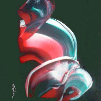 Peinture intitulée "LA CHOSE" par Daniel Toublanc, Œuvre d'art originale, Acrylique