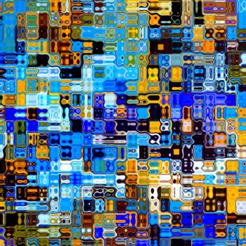 Цифровое искусство под названием "COMMUNiQUANT" - Daniel Toublanc, Подлинное произведение искусства, Цифровая живопись