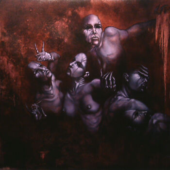 Pintura titulada "Tormento" por Daniel Victor, Obra de arte original, Oleo
