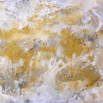Painting titled "Interstellar Gold R…" by Daniela Schweinsberg, Original Artwork, Acrylic