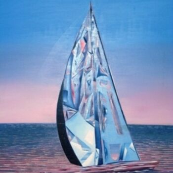 Картина под названием "East Wind" - Daniela Cappiello, Подлинное произведение искусства, Масло
