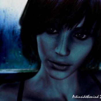 Digitale Kunst mit dem Titel "After The Rain (Nig…" von Daniela D Andrea, Original-Kunstwerk