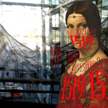Цифровое искусство под названием "Leonardo....sempre!" - Daniela Foschi, Подлинное произведение искусства, 2D Цифровая Работ…