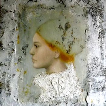 Pittura intitolato "Profil" da Daniela Jandova, Opera d'arte originale