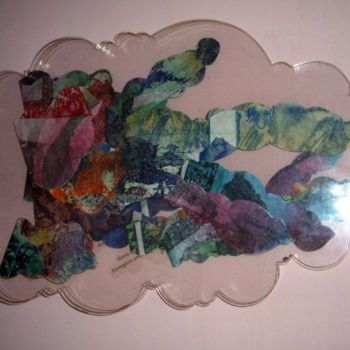 Schilderij getiteld "Nuvole" door Daniela Viglioglia, Origineel Kunstwerk