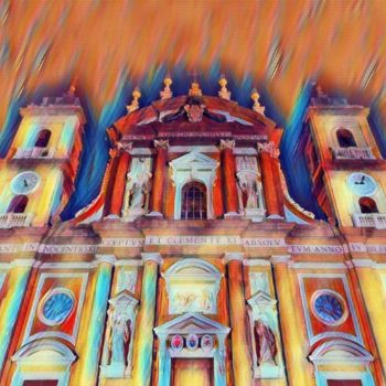Photography titled "CATTEDRALE DI SAN P…" by Daniele Lucia (PHOTOBRIDGE), Original Artwork, Manipulated Photography