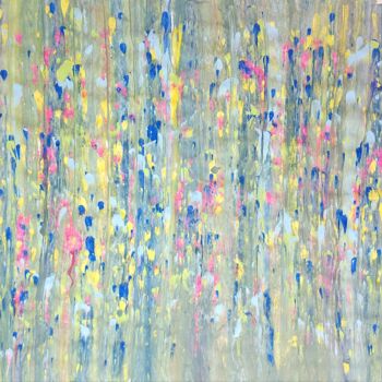 Painting titled "Abstract movement 23" by Daniel Ene, Original Artwork, Acrylic