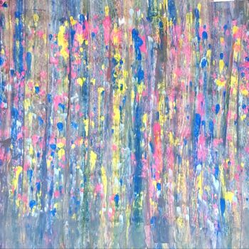 Painting titled "Abstract movement 28" by Daniel Ene, Original Artwork, Acrylic
