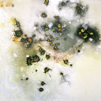 Ζωγραφική με τίτλο "SOURCE AURIFERE 3" από Daniele Sanchez Dsz, Αυθεντικά έργα τέχνης, Ακρυλικό Τοποθετήθηκε στο Ξύλινο φορε…