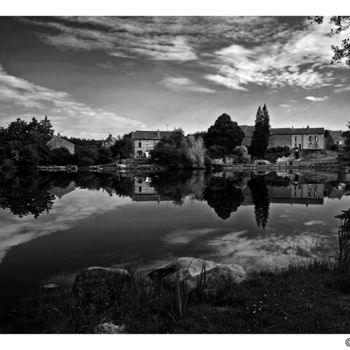 Photographie intitulée "lac-7400nb.jpg" par Daniel Hess, Œuvre d'art originale