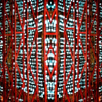 Photographie intitulée "tapisserie" par Danielle Dubus, Œuvre d'art originale