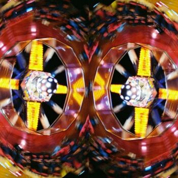 Photographie intitulée "grande roue" par Danielle Dubus, Œuvre d'art originale