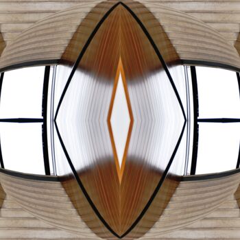 Photographie intitulée "l'oeil à l'infini" par Danielle Dubus, Œuvre d'art originale