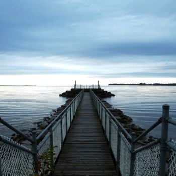 Φωτογραφία με τίτλο "Promenade au bord d…" από Alain Revy, Αυθεντικά έργα τέχνης