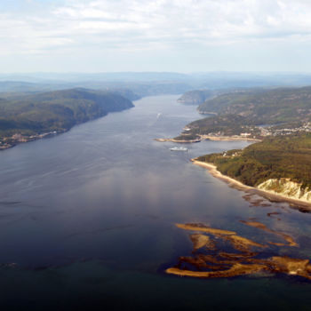 Фотография под названием "Fjord du Saguenay,…" - Alain Revy, Подлинное произведение искусства