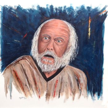 Pintura titulada "Roi Lear 3" por Danielle Bellefroid, Obra de arte original, Acrílico