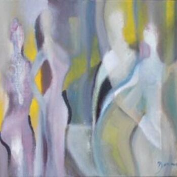 Painting titled "femmes du monde 6/13" by Danielefort, Original Artwork