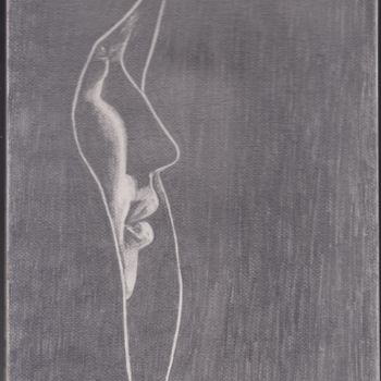 Drawing titled ""MA PRIERE" (My pra…" by Danygil, Original Artwork, Charcoal
