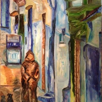 Painting titled ""MEDINA 7"" by Danygil, Original Artwork, Oil