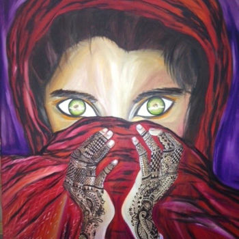 Картина под названием ""Fatima 1"" - Danygil, Подлинное произведение искусства, Масло