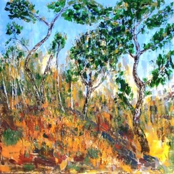 Peinture intitulée "Provence" par Daniel Rostin, Œuvre d'art originale