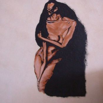 Pittura intitolato "BRUT D femme" da Danihua, Opera d'arte originale, Olio