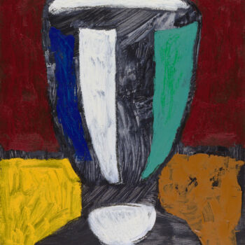 Картина под названием "Чаша" - Данил Андреев, Подлинное произведение искусства, Масло Установлен на Деревянная рама для носи…
