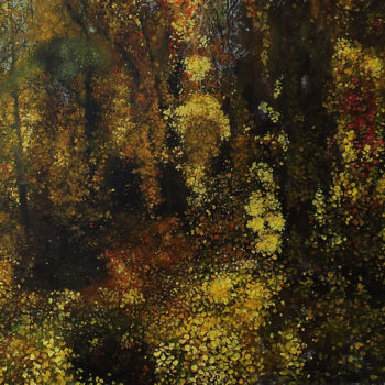 Painting titled "Autumn" by Danil Shurykin, Original Artwork, Acrylic