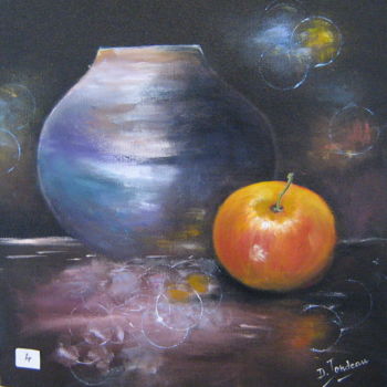 Peinture intitulée "De l'ombre à la lum…" par Dany, Œuvre d'art originale, Huile