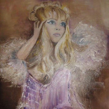 Painting titled "Belle rencontre" by Dany, Original Artwork, Oil